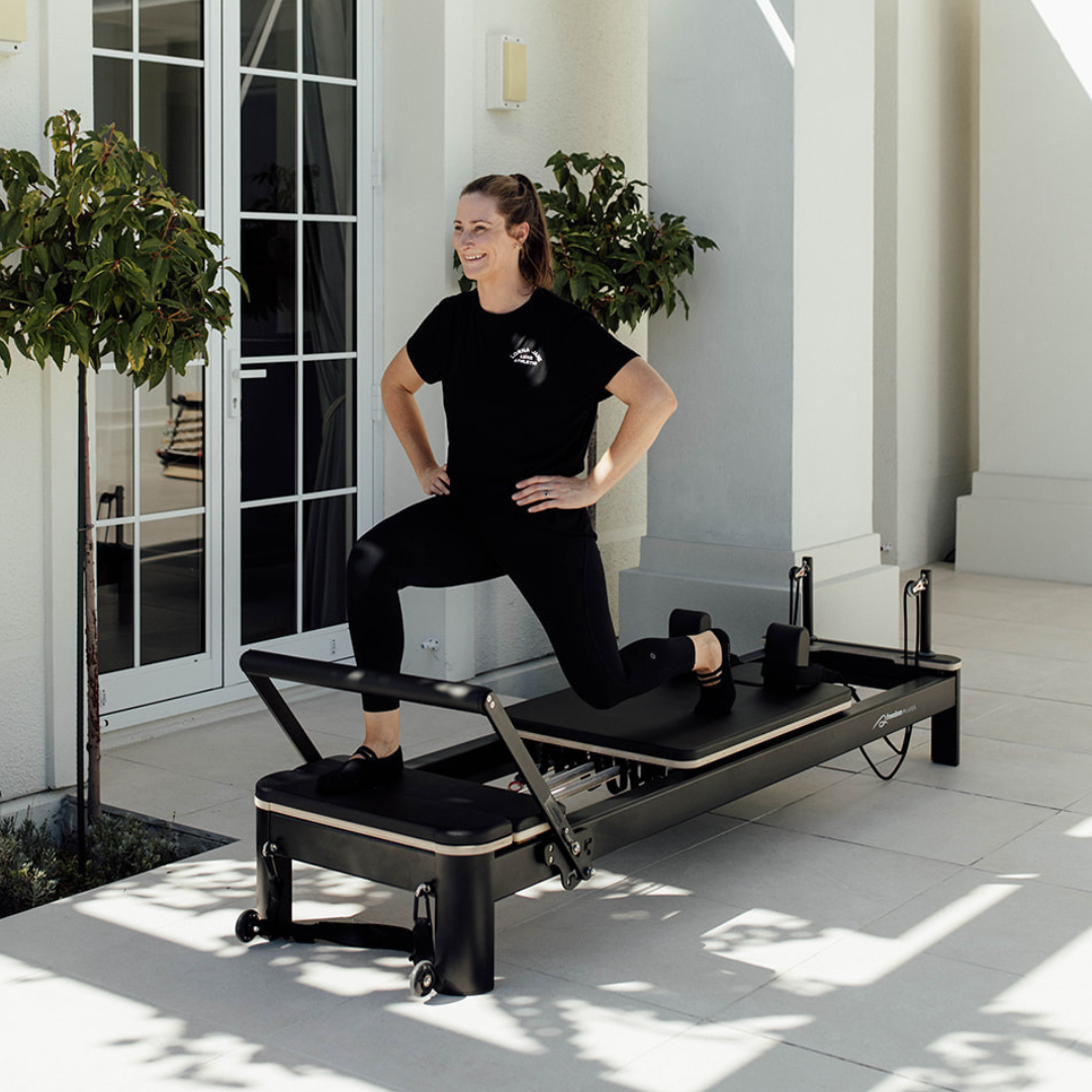 Experience the ultimate Pilates reformer with The Dream. This exceptional equipment brings together style, value, and performance to turn your home into a Pilates studio.